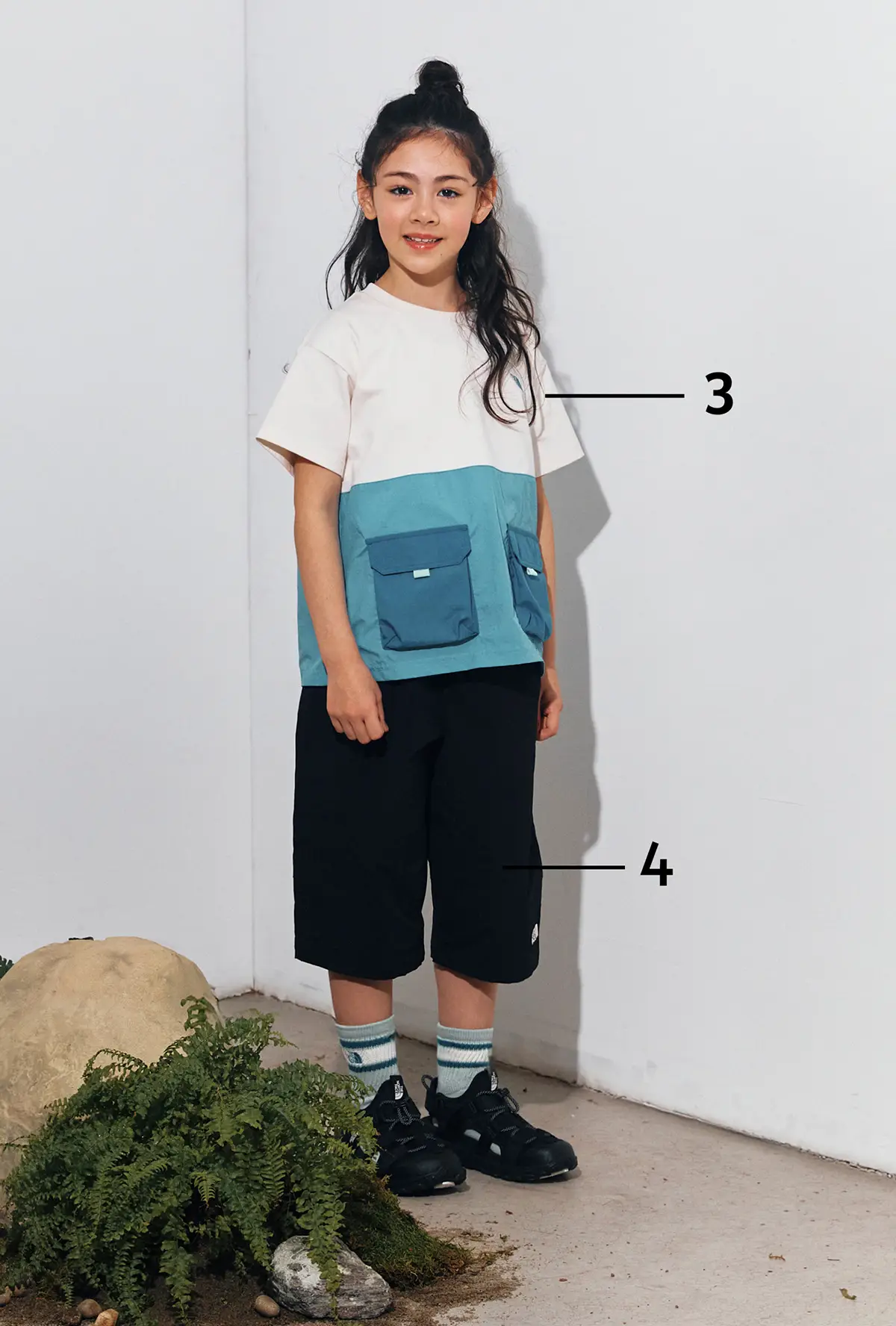 THE NORTH FACE KIDS IN WATER