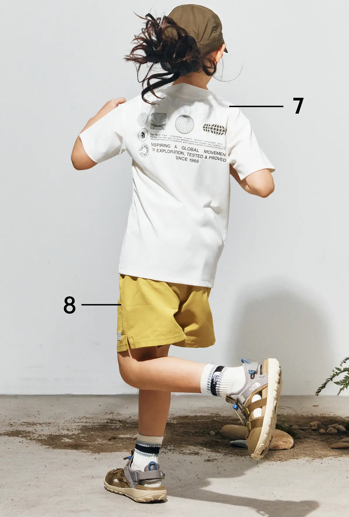 THE NORTH FACE KIDS IN WATER