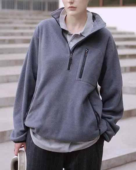 FIELD FLEECE HALF ZIP