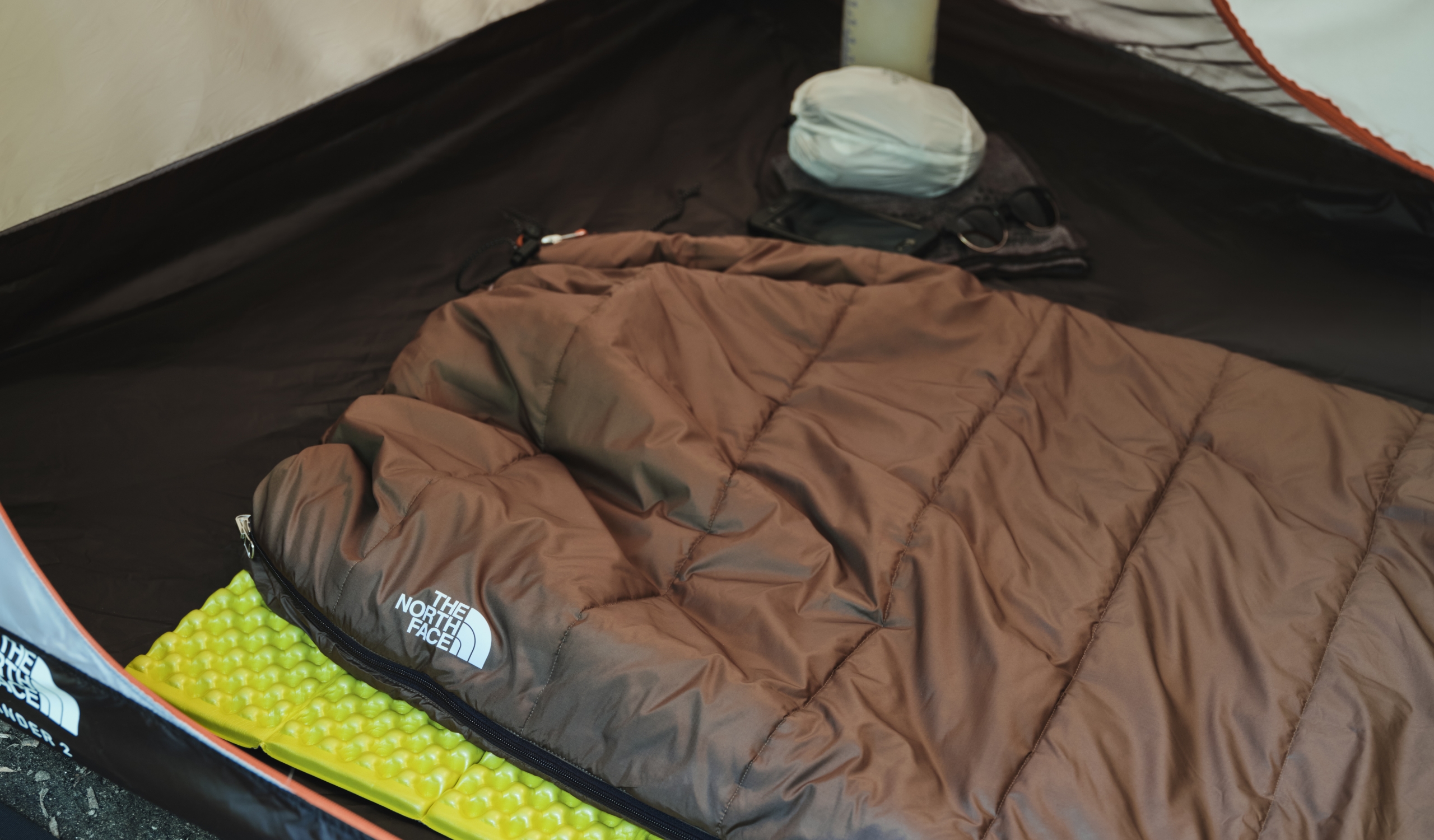 寝袋の種類封筒型THE NORTH FACE Eco Trail Bed Double