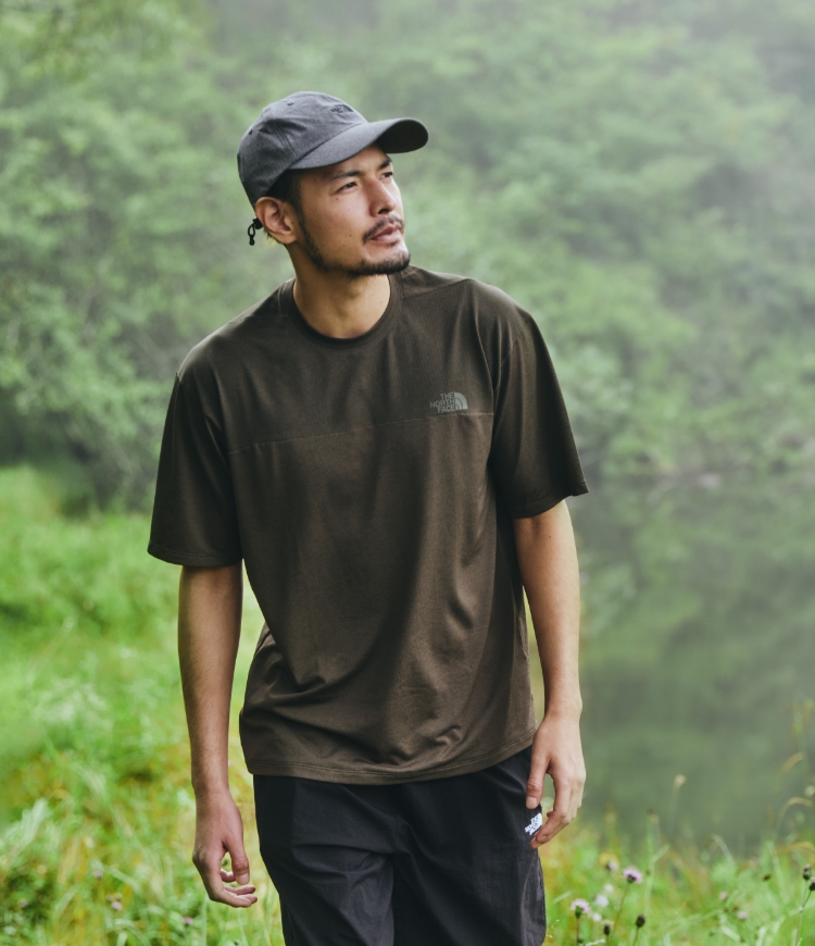 S/S Water Grids Tee (NT12236) | Online Camp Store | THE NORTH FACE 
