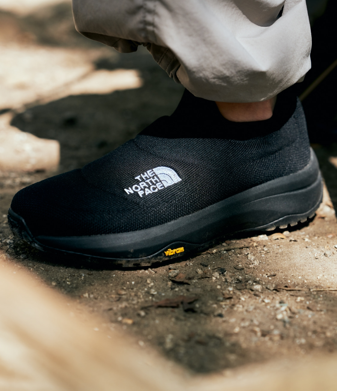 THE NORTH FACE Shelter Knit Mid WR 24cm ザノースフェイスブラック