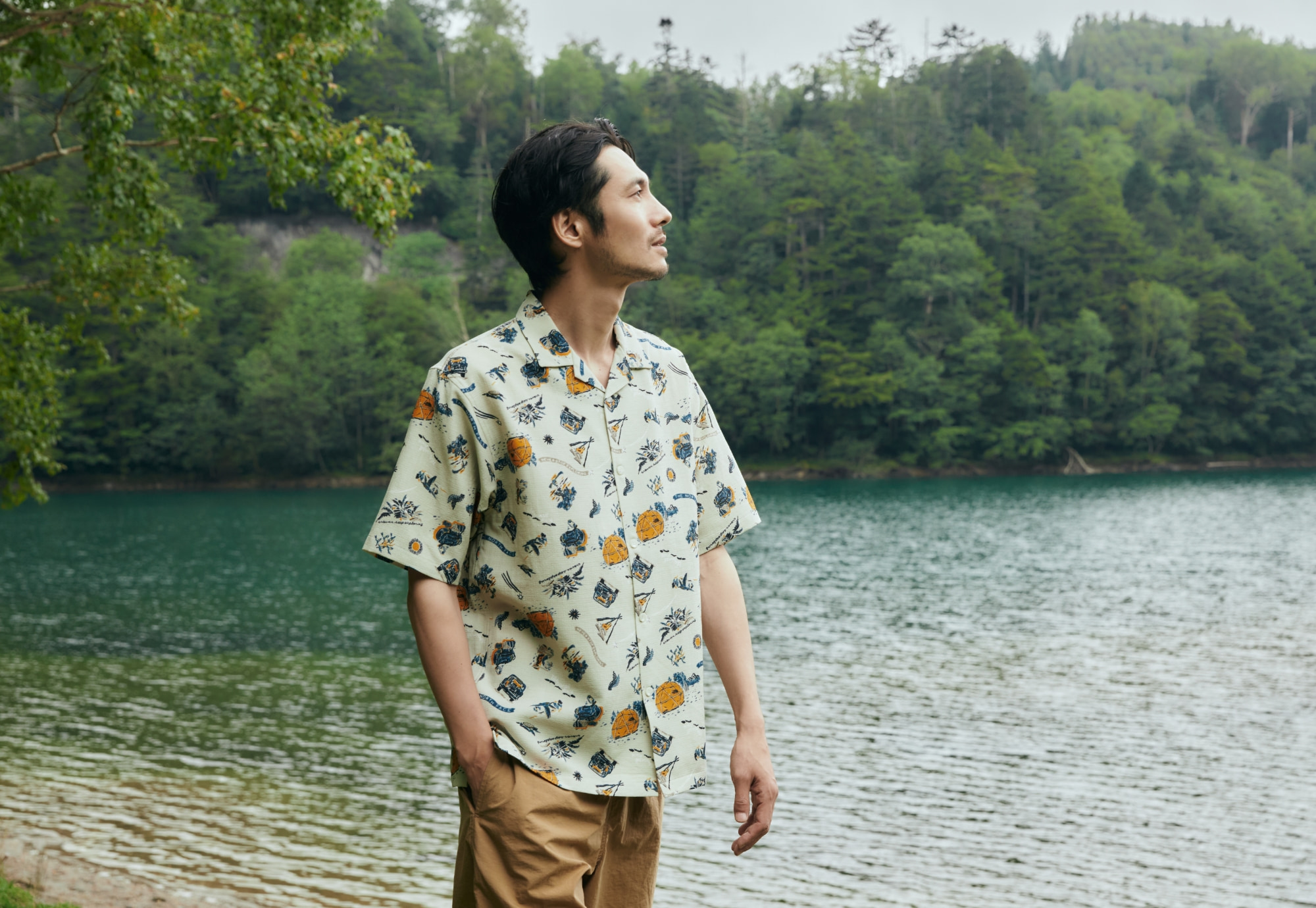 S/S Aloha Vent Shirt | Online Camp Store | THE NORTH FACE CAMP