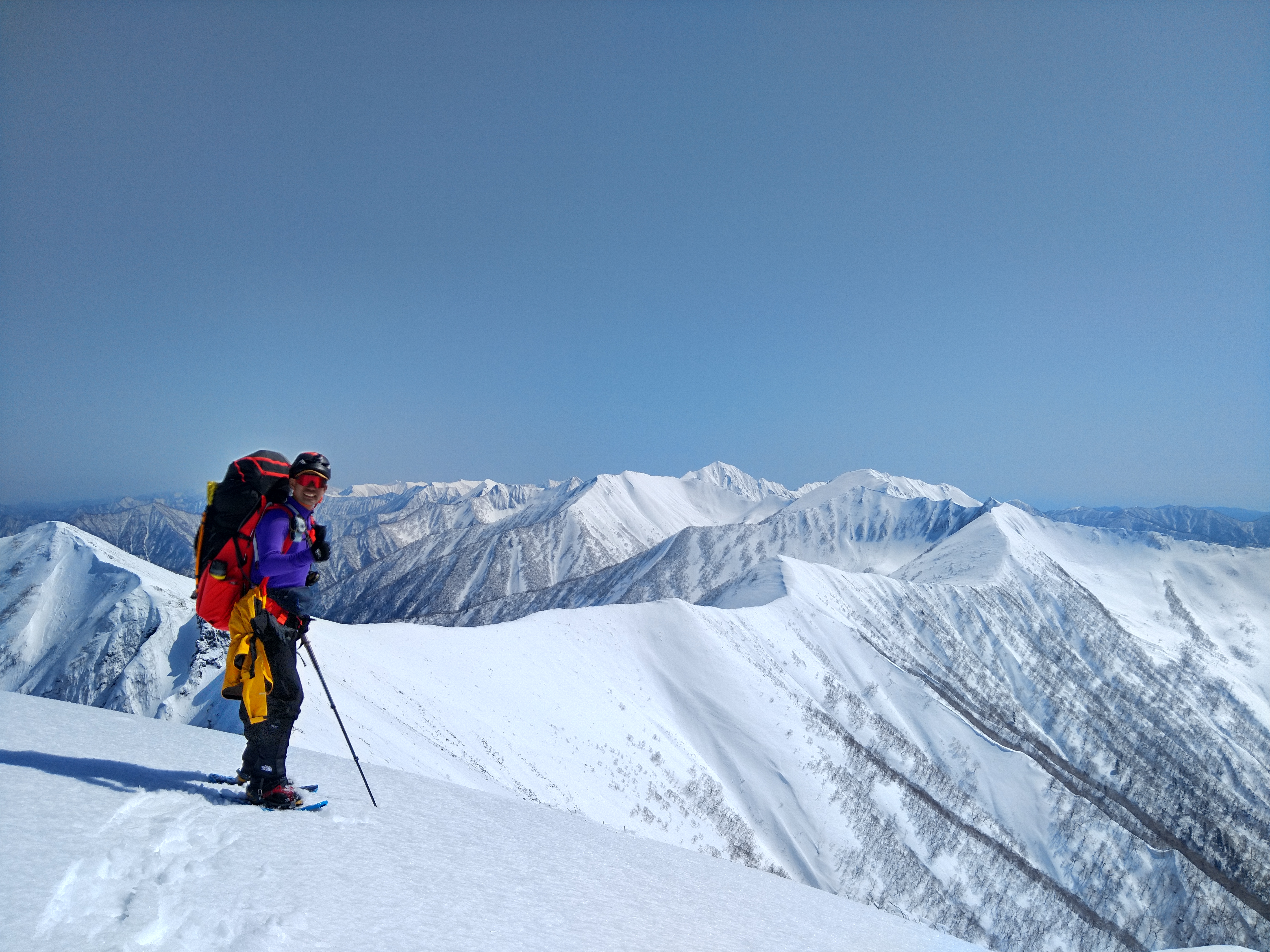 日本3百名山ひと筆書き挑戦中最も過酷だった日高山脈縦走2021年4月。